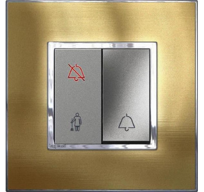 MẶT CHE VUÔNG - GOLD BRASS